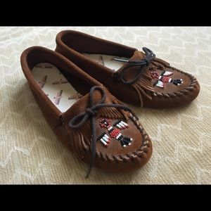 Minnetonka Soft Sole Thunderbird Moccasins